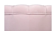 Низкое кресло ракушка Pearl розовый V2 на черных ножках в интернет-магазине в Санкт-Петербурге