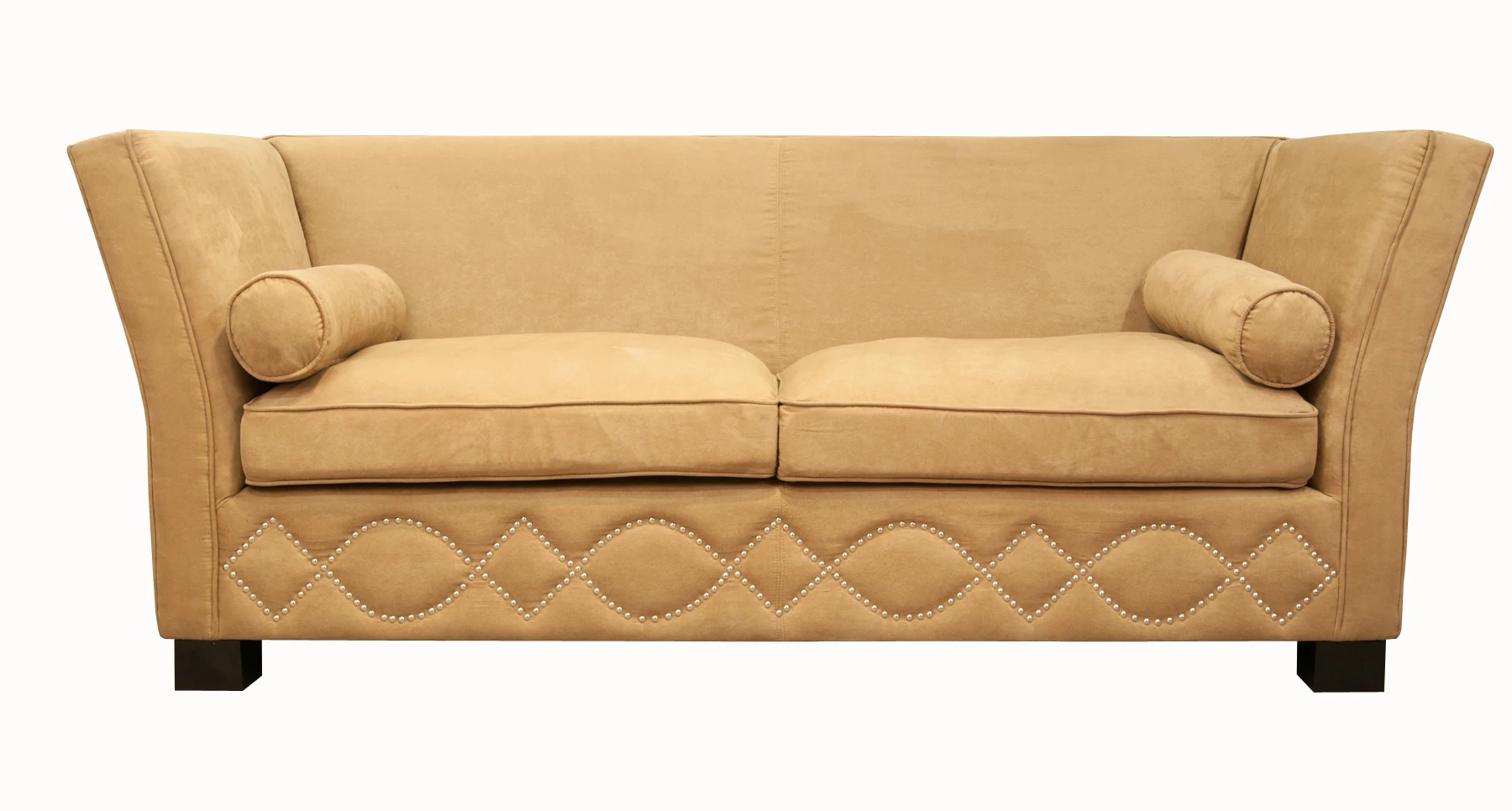 стильный Прямой диван 3 места арт-деко Volte коричневый в Санкт-Петербурге