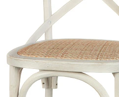 красивый Стул ретро Cross Back White Brush в интернет-магазине в Санкт-Петербурге