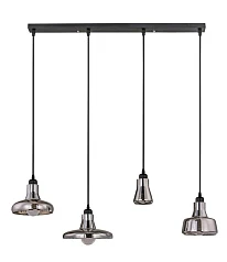 фото Люстра Boretto Smoke Glass Rectangle в интерьере в Санкт-Петербурге