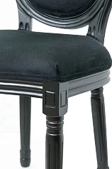 купить стильный Дизайнерский обеденный стул модерн Volker Black в Санкт-Петербурге