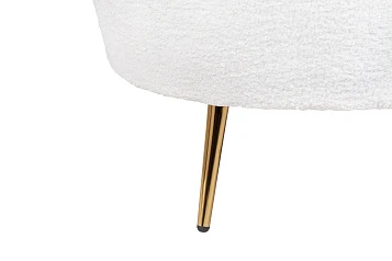 красивый Дизайнерский двухместный диван Pearl Double Boucle в Санкт-Петербурге