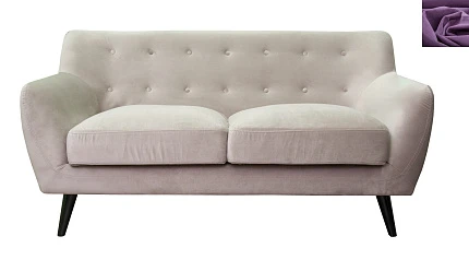 Диван с мягкими подлокотниками Albert 6 цвет фиолетовый в интернет-магазине в Санкт-Петербурге