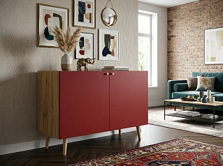 Комод с принтом 3 "Бербер (Berber)" две дверки арт BB04/Print_3031 на заказ в интернет-магазине в Санкт-Петербурге