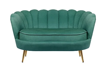 Дизайнерский двухместный диван Pearl Double Green V2 на заказ в Санкт-Петербурге