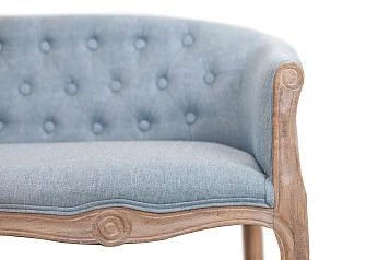 купить стильный Дизайнерский двухместный диван Kandy Double Light Blue в Санкт-Петербурге
