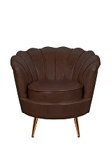 стильное Низкое кресло ракушка Pearl Brown V2 в Санкт-Петербурге