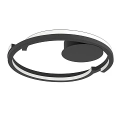 заказать 901821 Светодиодный настенно-потолочный светильник с регулировкой цветовой температуры MEZZOMONTE, 1X20W 1X20W(LED LED), 2700-6500K, 2220 2220lm, алюм в Санкт-Петербурге