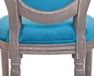 Стул Volker Blue Velvet в интерьере в Санкт-Петербурге