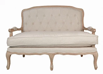 фото Прямой диван модерн Yareli Beige V2 бежевый в Санкт-Петербурге