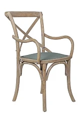 Стул Cross Back Old Arm в интерьере в Санкт-Петербурге