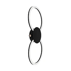 заказать 902124 Светодиодный светильник настенно-потолочный VENTICELLO 1, 20W 0,91W(LED LED), 3000K, 2400 135lm, алюминий, черный, белый в интернет-магазине в Санкт-Петербурге