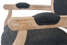 заказать Мягкий стул с подлокотниками Diella Black в Санкт-Петербурге