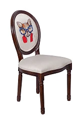 купить красивый Стул Volker Bulldog Print в Санкт-Петербурге