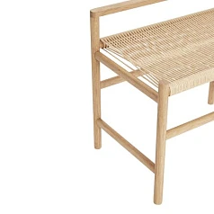 купить красивые СКАМЬЯ HERITAGE HUBSCH БОЛЬШАЯ, НАТУРАЛЬНЫЙ в Санкт-Петербурге