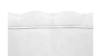 Низкое кресло ракушка Pearl White на черных ножках в интернет-магазине в Санкт-Петербурге