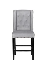 Дизайнерский полубарный стул Skipton Average Grey Velvet в интернет-магазине в Санкт-Петербурге