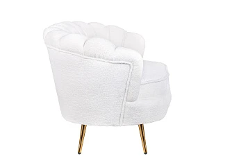Трехместный диван ракушка для гостиниц Pearl Triple Boucle в Санкт-Петербурге