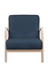 Кресло дизайнерское Cody N-demin в интерьере в Санкт-Петербурге