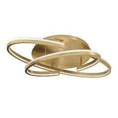 390534 Светодиодный настенно-потолочный светильник с регулировкой цветовой температуры BOGADO, 40W(LED) ,2200-6500K, 7000lm, сталь, золотой, белый на заказ в интернет-магазине в Санкт-Петербурге