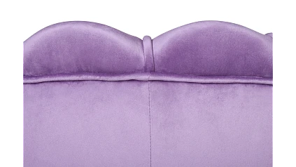 заказать Кресло с пуфом ракушка Pearl Purple в Санкт-Петербурге