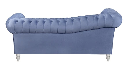 Двухместный диван Lina Blue-W синий на заказ в интернет-магазине в Санкт-Петербурге