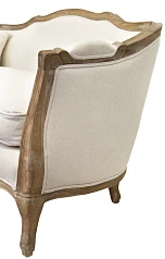 красивый Двухместный диван ампир Darcy 2 цвет розовый в Санкт-Петербурге