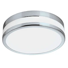стильные 94998 Светодиодный настенно-потолочный светильник LED PALERMO, 11W (LED), ?225, IP44, сталь, хром/сатиновое в Санкт-Петербурге