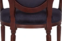 красивый Мягкий стул с подлокотниками Delo Kora Arm Black в Санкт-Петербурге