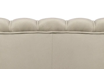 Диван ракушка для гостиниц Pearl Triple Taupe в интерьере в Санкт-Петербурге