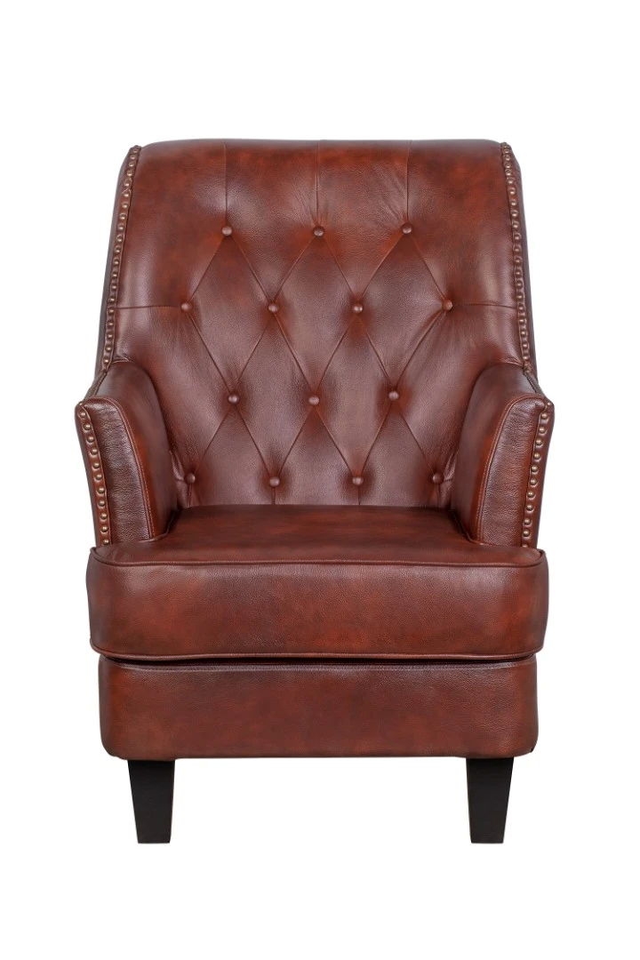 купить стильное Кожаное кресло Noff Leather V2 в интернет-магазине в Санкт-Петербурге