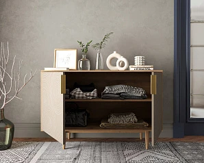 Комод с двумя дверками "Line" R18/beige в Санкт-Петербурге