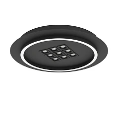 фото 901191 Светодиодный потолочный светильник с регул тем-ры света BALAZOTE, 1X20,5W 9X0,9W(LED), ?380, 2700-6500K, 2300lm, сталь, черный/пластик, белый в Санкт-Петербурге