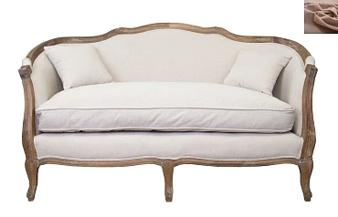 красивый Классический двухместный диван Darcy 2 ампир в интернет-магазине в Санкт-Петербурге