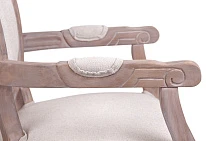 Мягкий стул с подлокотниками Volker Arm Beige V2 в Санкт-Петербурге