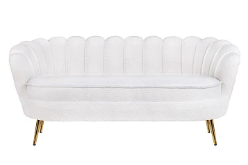 фото Трехместный диван ракушка для гостиниц Pearl Triple Boucle в интерьере в Санкт-Петербурге