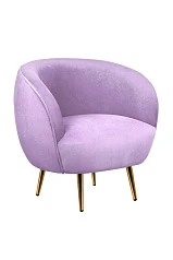 Мягкое кресло Benee Purple в интерьере в Санкт-Петербурге