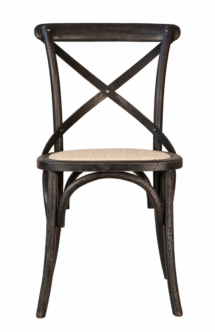 Стул Cross Back Black Brush на заказ в Санкт-Петербурге