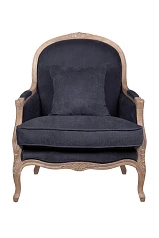 Мягкое кресло с подлокотниками Aldo Black в Санкт-Петербурге