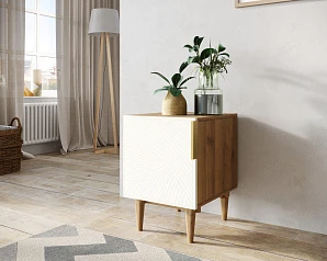 купить Тумбочка с дверкой "Line" LN08/GR1/beige в интернет-магазине в Санкт-Петербурге