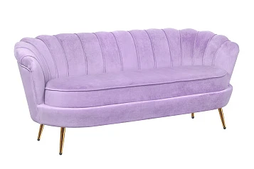 Диван ракушка для гостиниц Pearl Triple Purple в интернет-магазине в Санкт-Петербурге