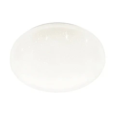 фото 900619 Настенно-потолочный светильник FRANIA-S, LED 18W, 1850lm, IP44, H55, ?310, сталь, белый/пластик с эффектом кристаллов, белый в Санкт-Петербурге