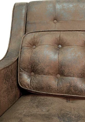 красивый Прямой двухместный диван Hublon цвет голубой в Санкт-Петербурге