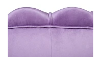 купить Низкое кресло ракушка Pearl Purple на черных ножках в Санкт-Петербурге