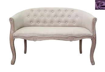 купить Дизайнерский двухместный диван Kandy Double Mocca цвет фиолетовый в интернет-магазине в Санкт-Петербурге