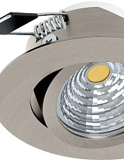 купить 98307 Светодиодный встраиваемый светильник SALICETO димм. с рег-кой, 6W(LED), ?88, 450lm, 4000K, алюми в Санкт-Петербурге