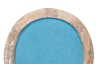 стильный Стул для кафе Volker Oak Light Blue на заказ в Санкт-Петербурге