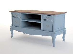 купить красивый Комод под TV "Leontina Blue" арт ST9328B в интернет-магазине в Санкт-Петербурге