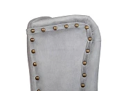 Дизайнерский барный стул Skipton Grey Velvet в Санкт-Петербурге