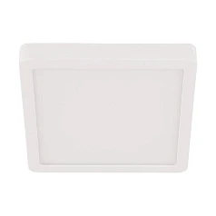 красивые 30893 Накладной светильник FUEVA 5, LED 20,5W, 2500lm, IP44, L285, B285, H30, сталь/пластик, белый на заказ в Санкт-Петербурге